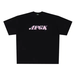 A Few Good Kids Heavy Glitter Pink Tee