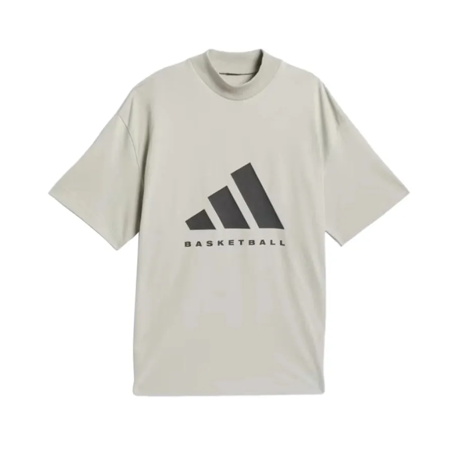 Adidas Basketball Tee Sesame Beige