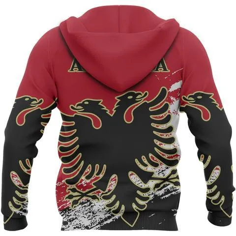 Albania Special Zipper Hoodie A7