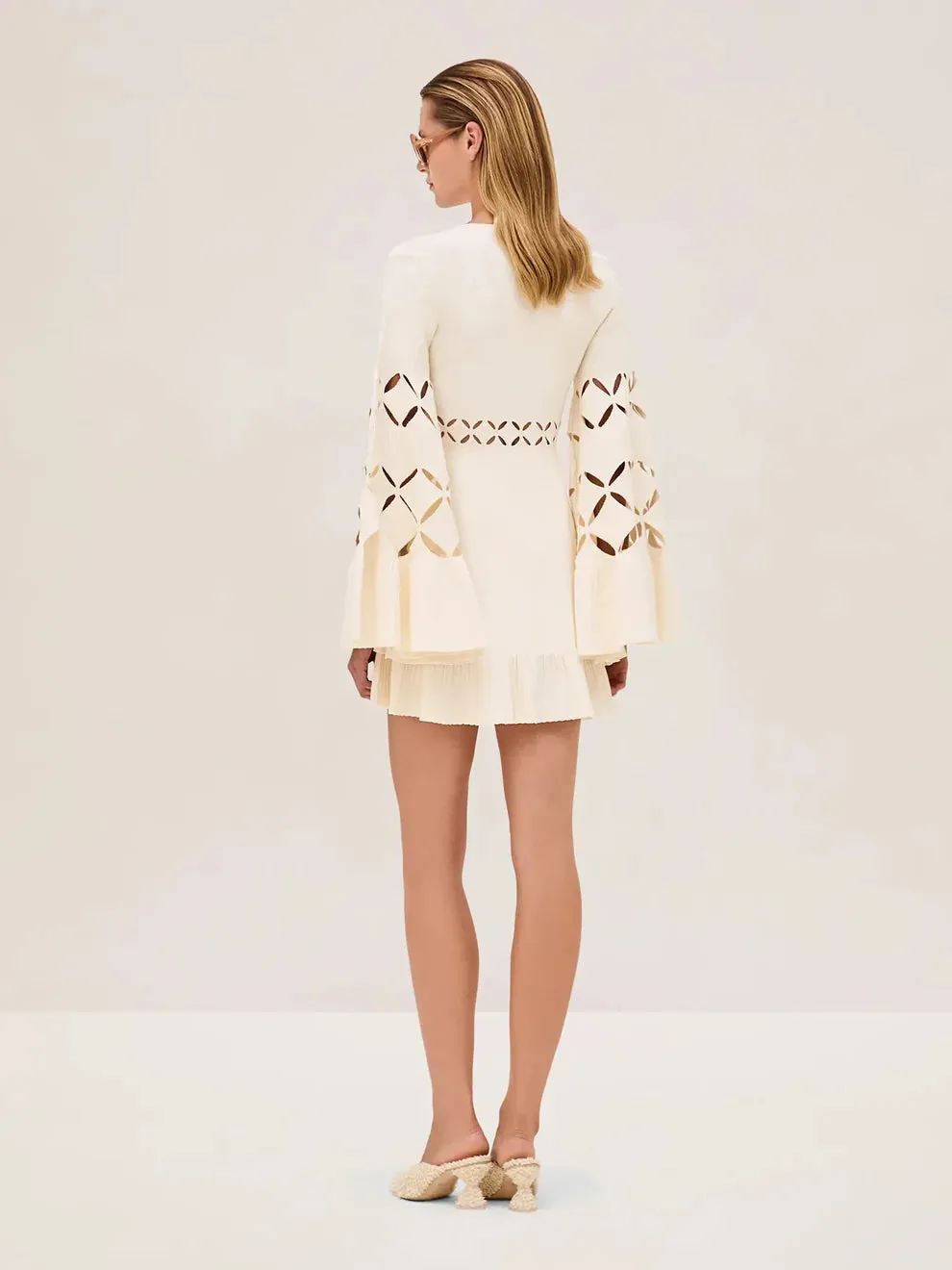 Alexis Linden Dress Off WHite