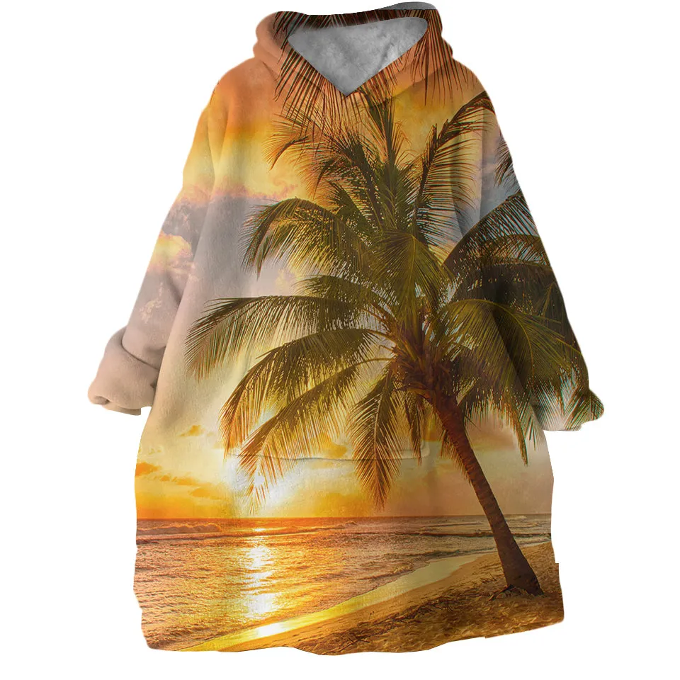 Barbados Wearable Blanket Hoodie