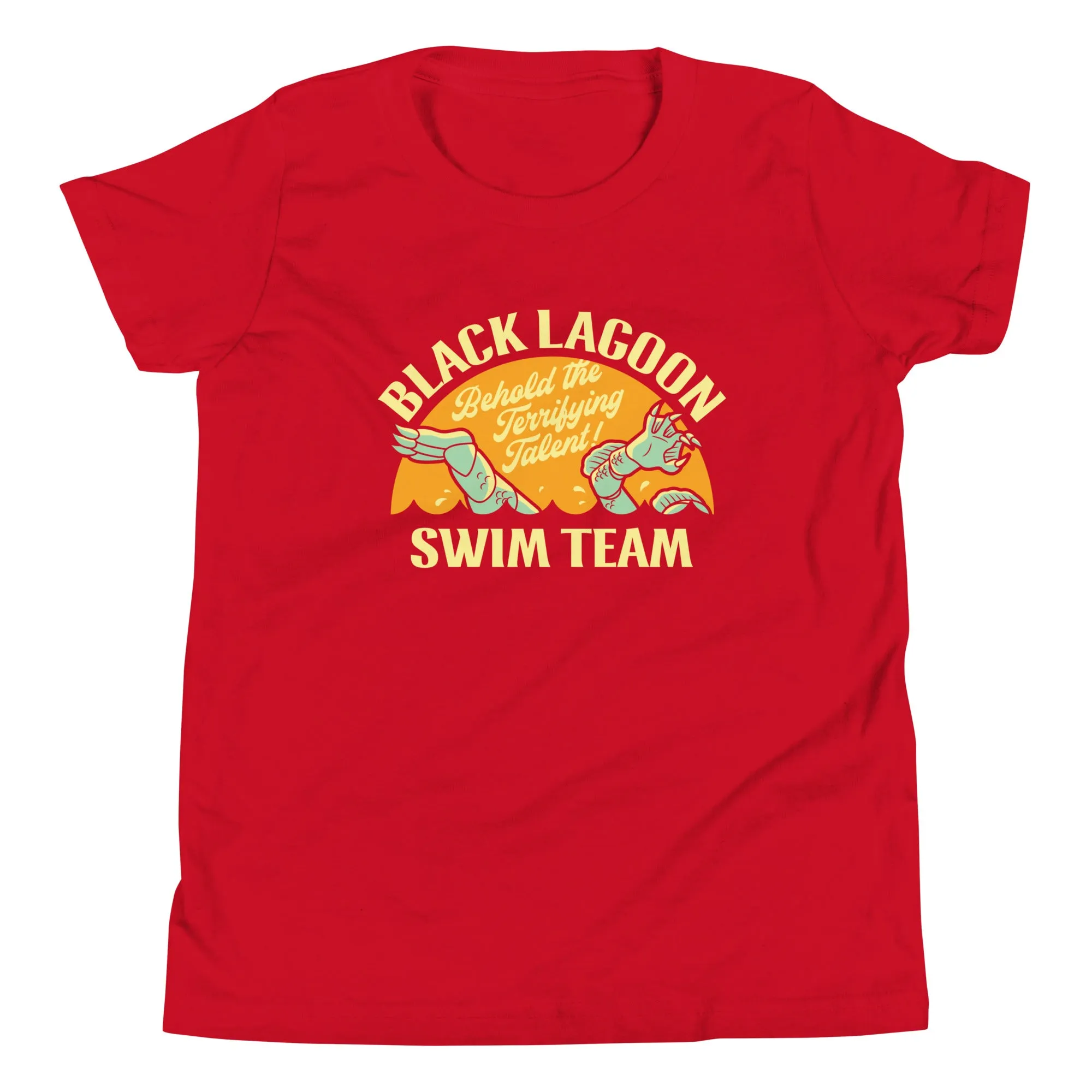 Black Lagoon Swim Team Kid's Youth Tee