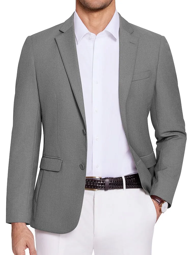 Casual Two Buttons Suit Jackets (US Only)