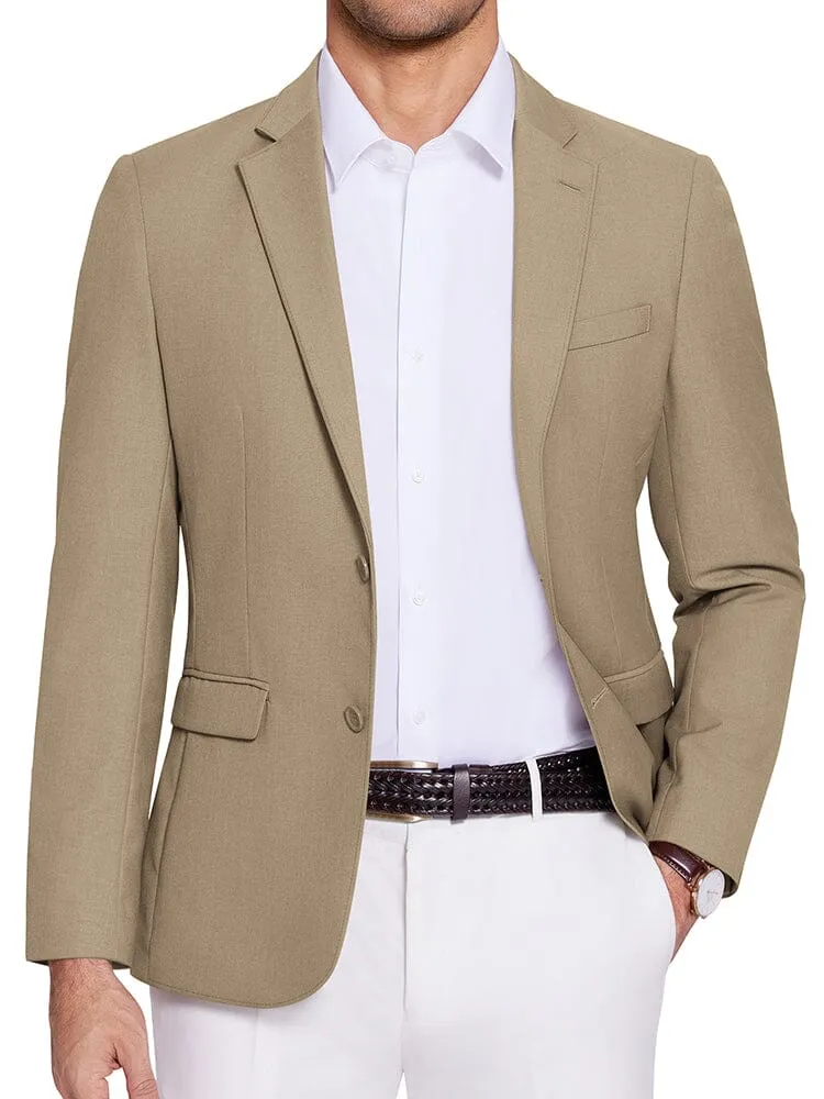 Casual Two Buttons Suit Jackets (US Only)