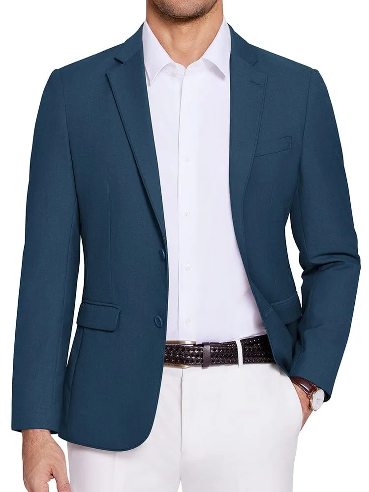 Casual Two Buttons Suit Jackets (US Only)