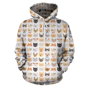 Cat Faces II Hoodies NN01