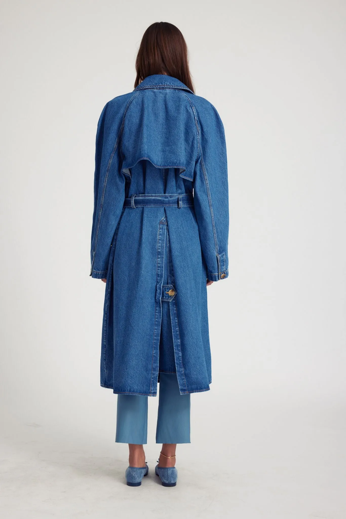 Coco Denim Trench