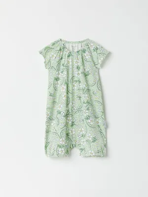 Daisy Print Playsuit