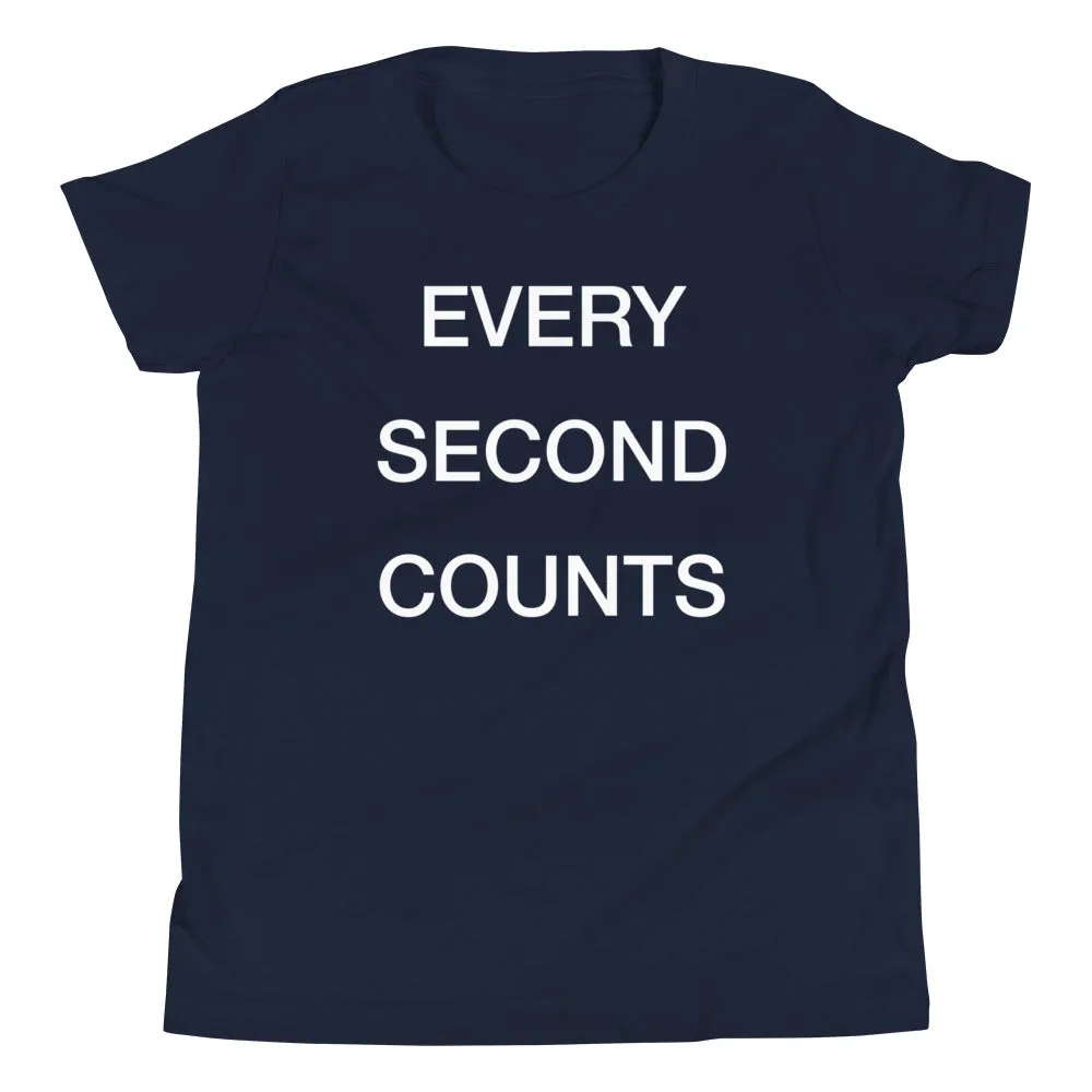 Every Second Counts Kid's Youth Tee