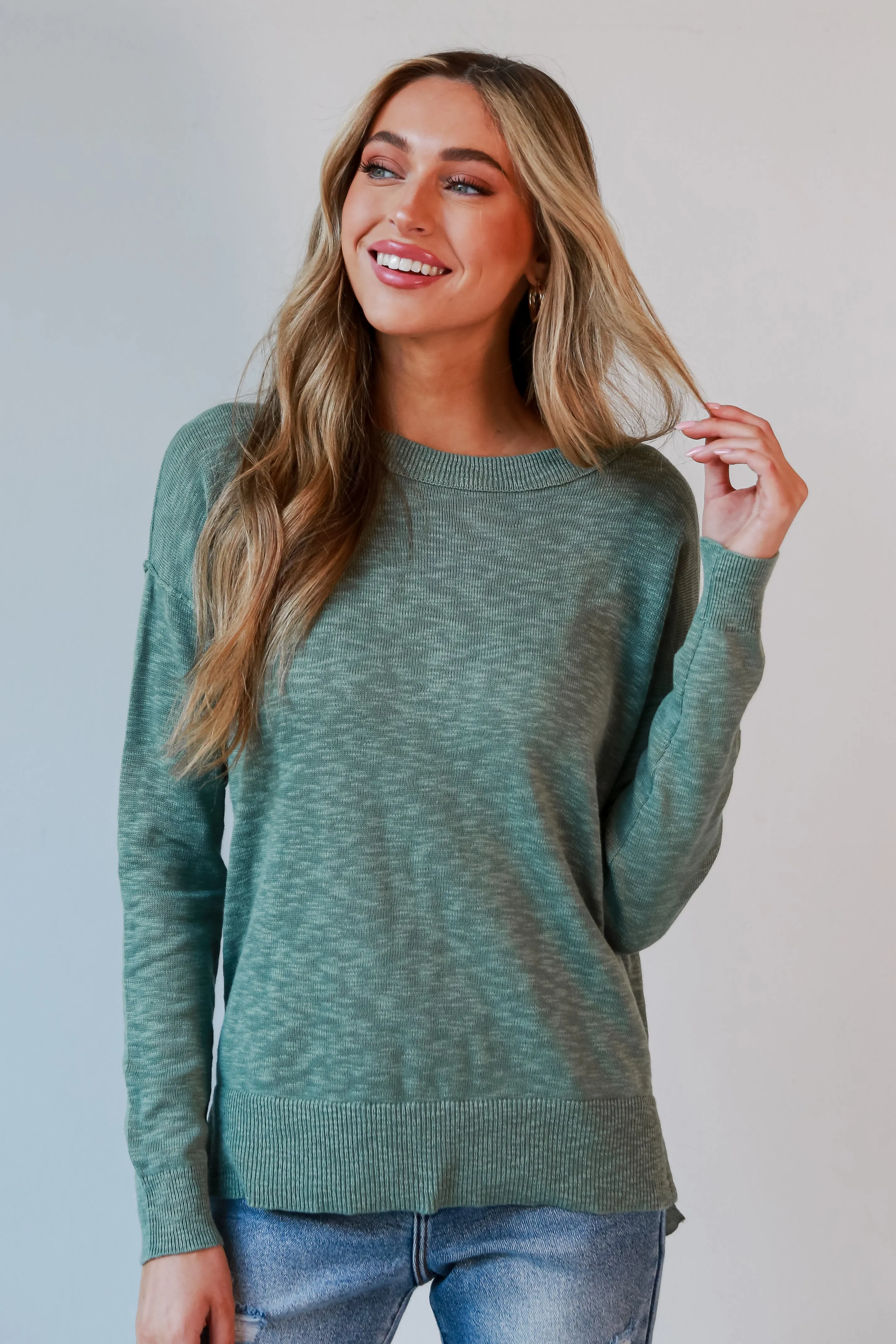 FINAL SALE - Stella Lightweight Knit Sweater - DOORBUSTER