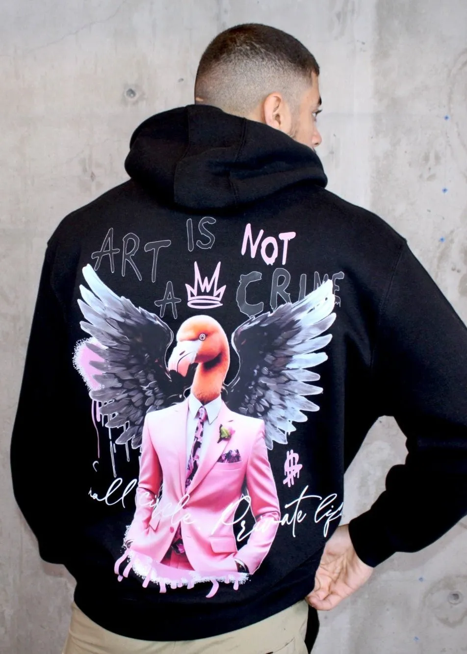 FLAMINGO Men  Hoodie