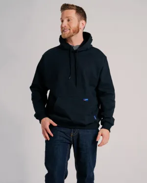 FR Hoodie Sweatshirt | 12oz.  95/5 Blend Fleece | Black