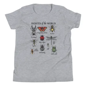 Insects Of The World Kid's Youth Tee