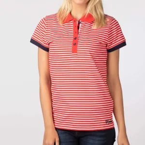 Ladies Stripey Polo Shirts