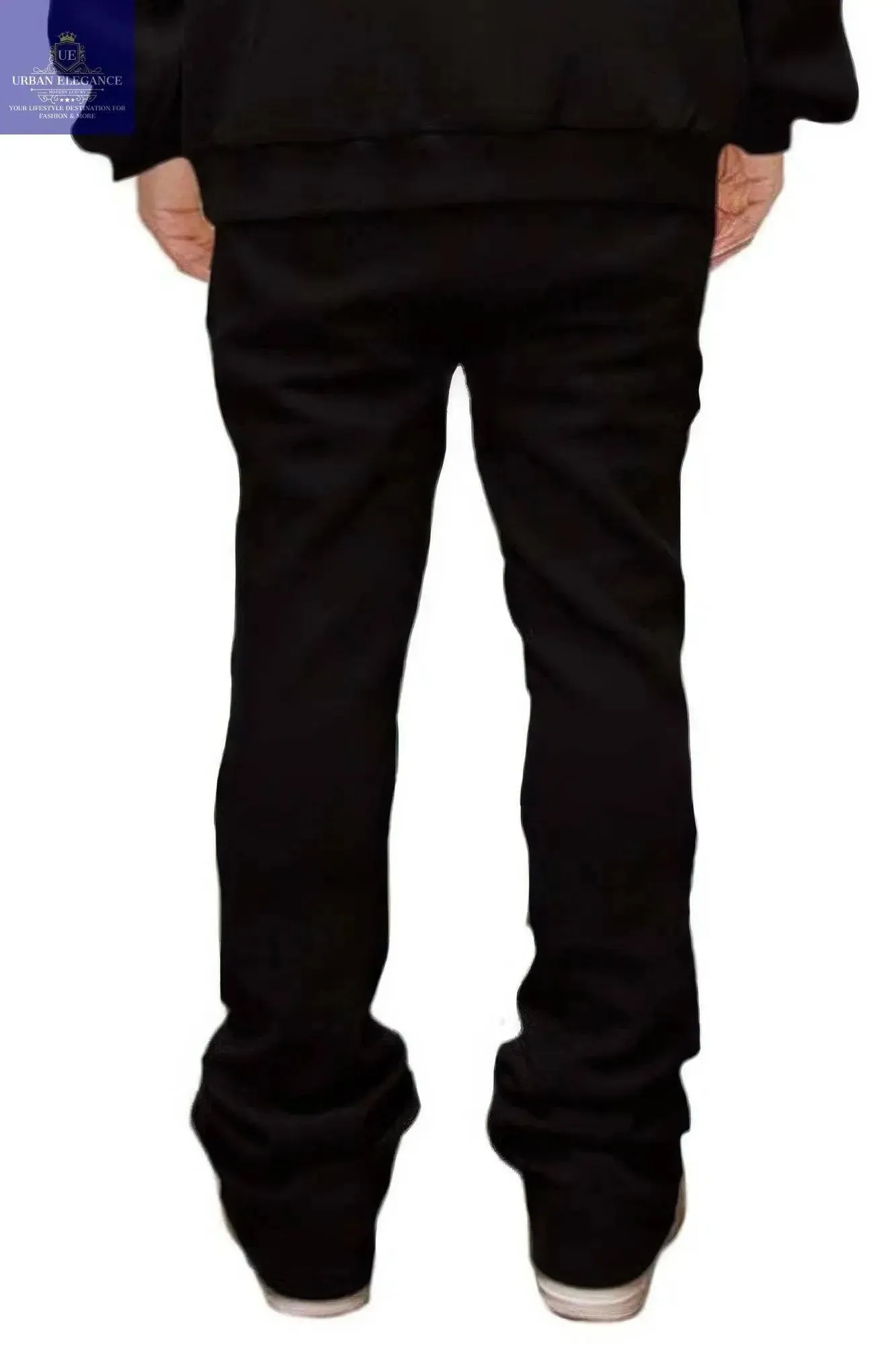 Men's Modern Flared Stacked Sweatpants