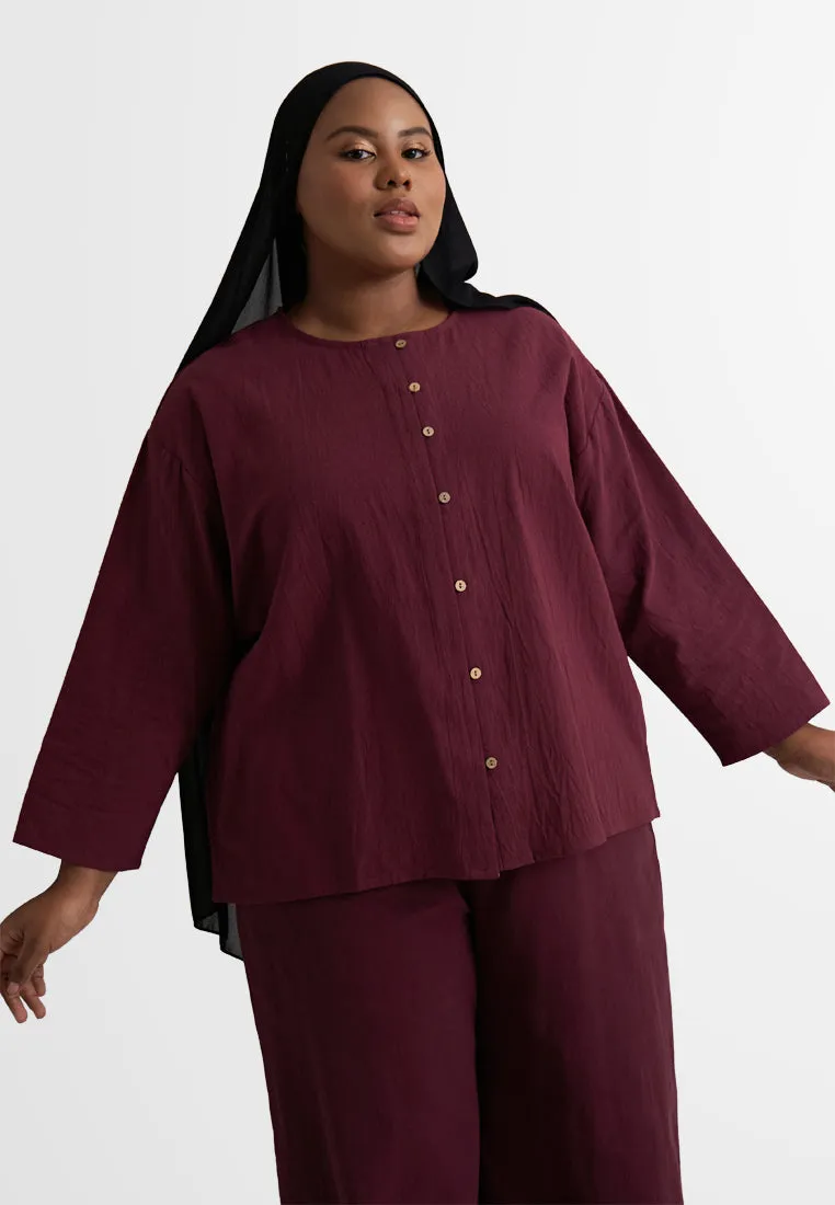 Nalani ZEN Full Loop Button Top