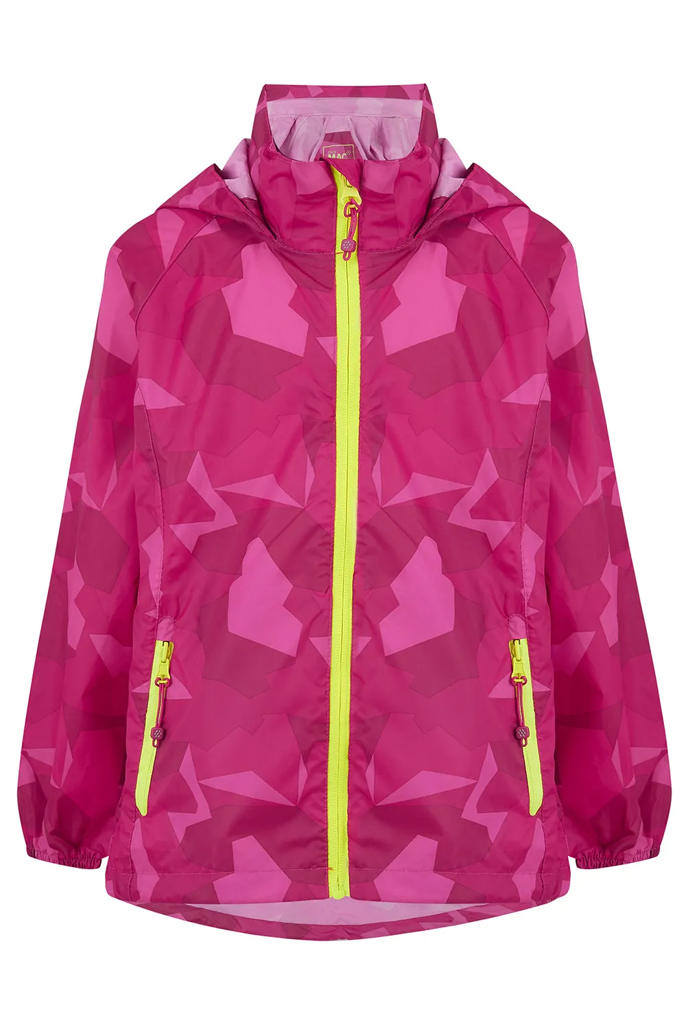 Origin Mini Packable Waterproof Kids Jacket - Pink Camo