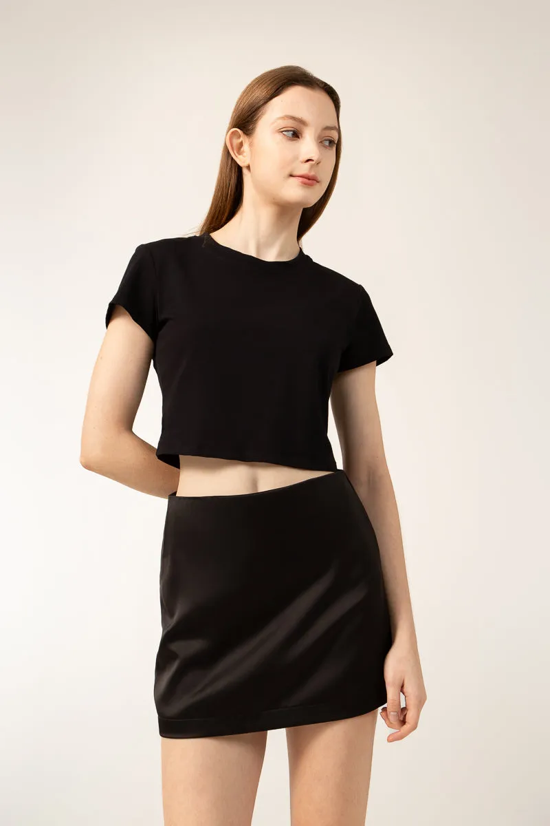 PAIGE Mini Skirt - Black