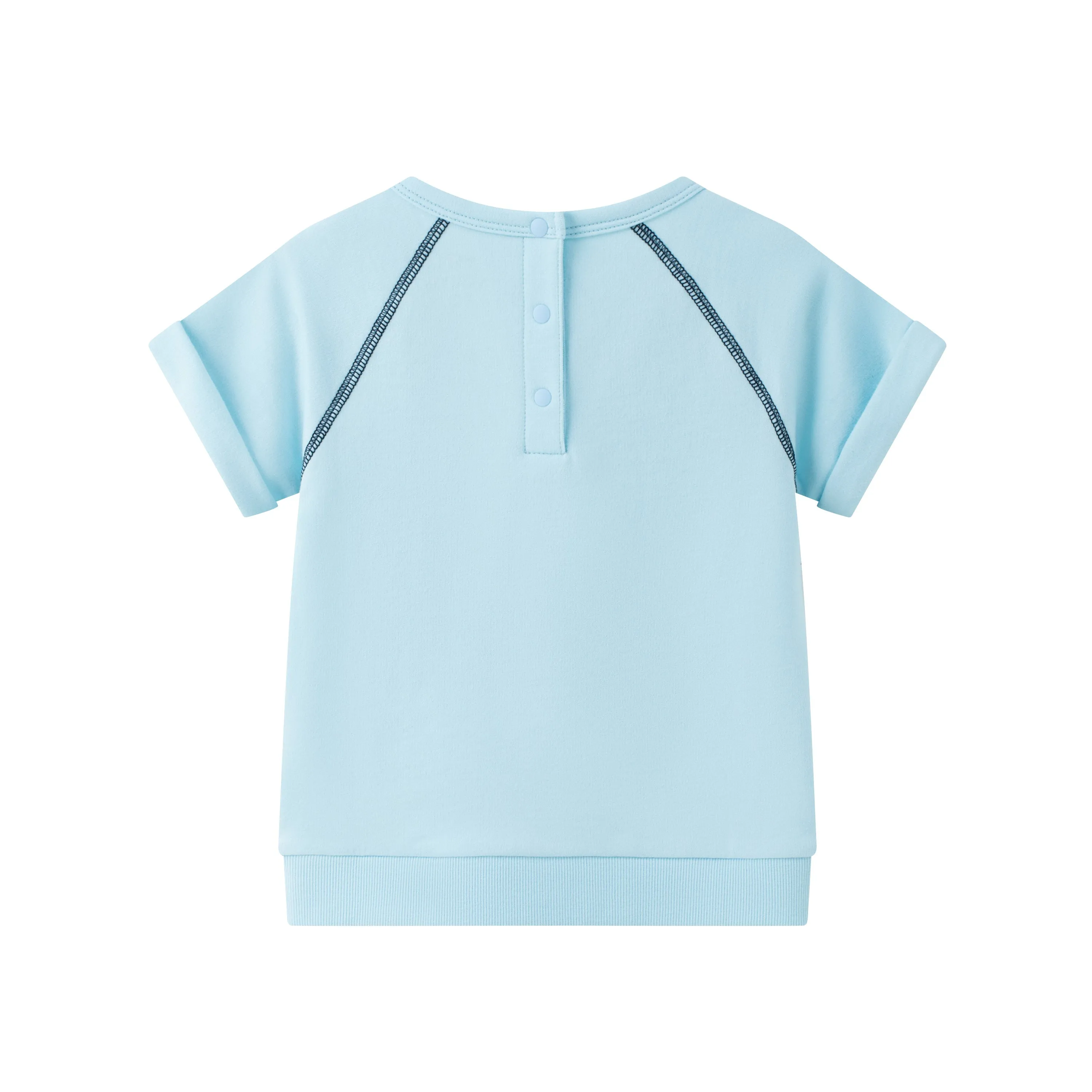 Vauva SS24 - Baby Boy Sweet Dream Short Sleeves Top (Blue)