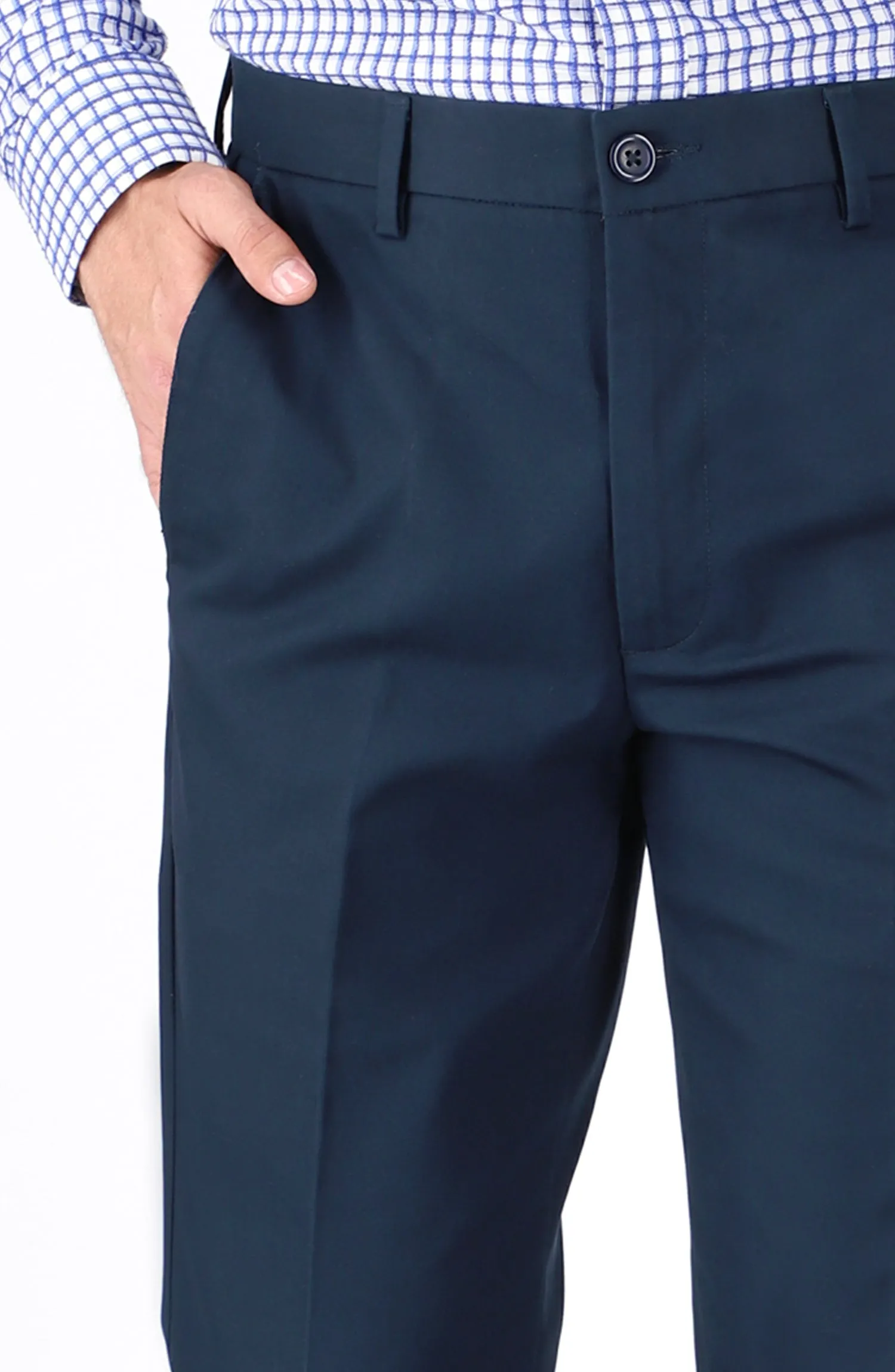 Wrinkle Free Pant Navy